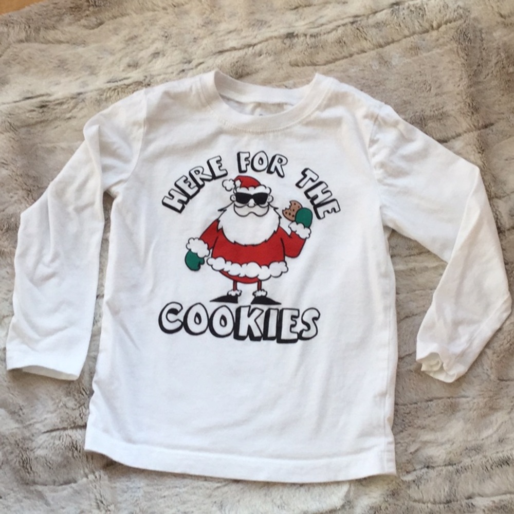 Here for the cookies cute Oshkosh t shirt size 2T